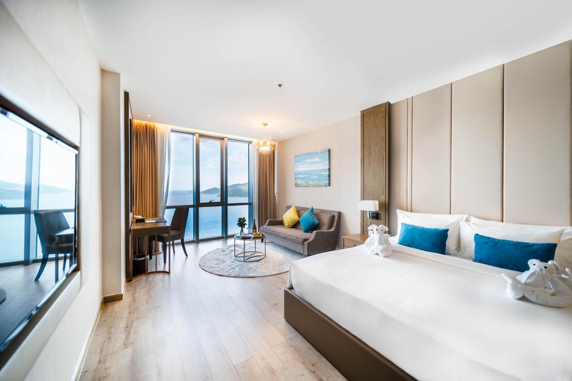 Capital Panorama Apartment Nha Trang Bagian luar foto